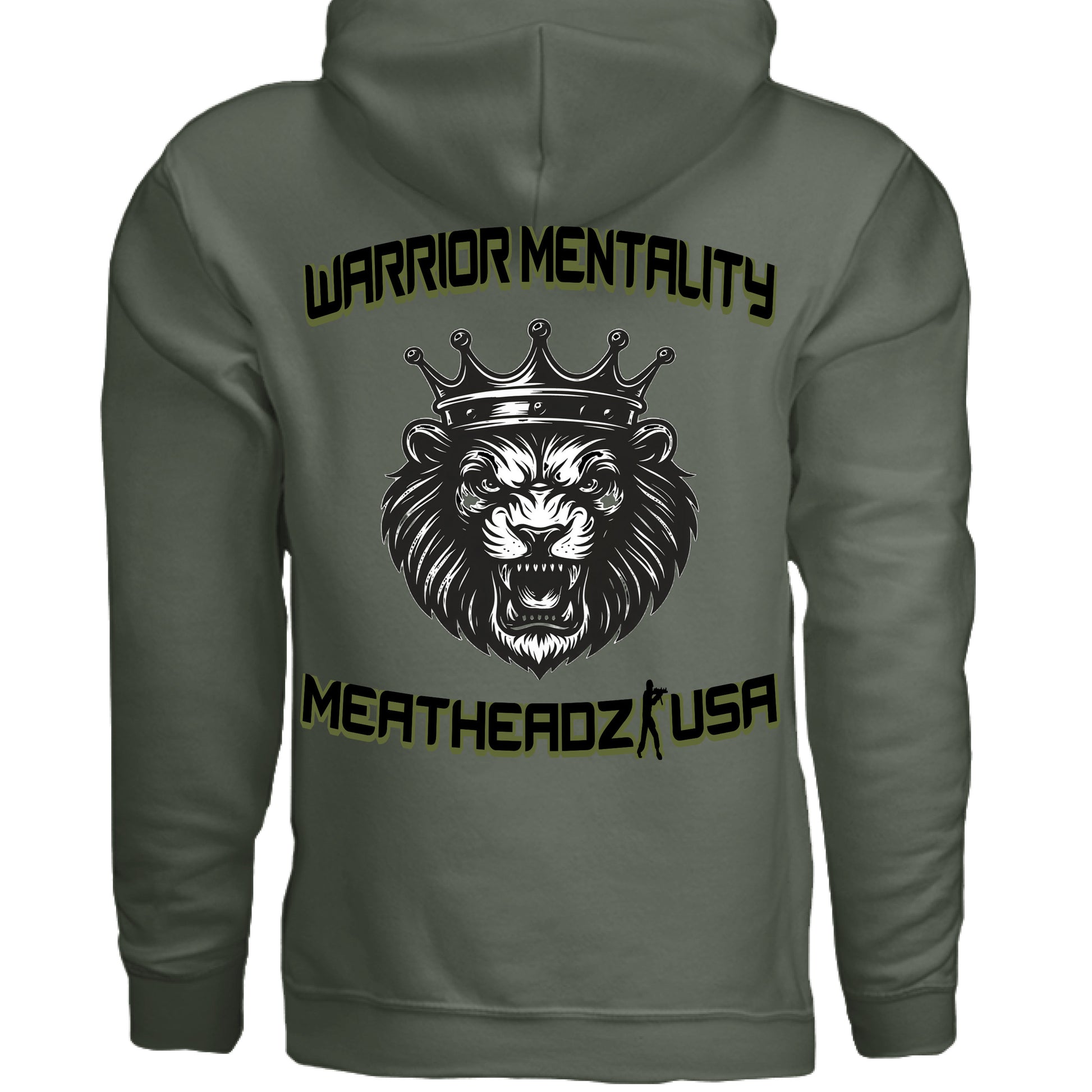 MILITARY GREEN - BACK