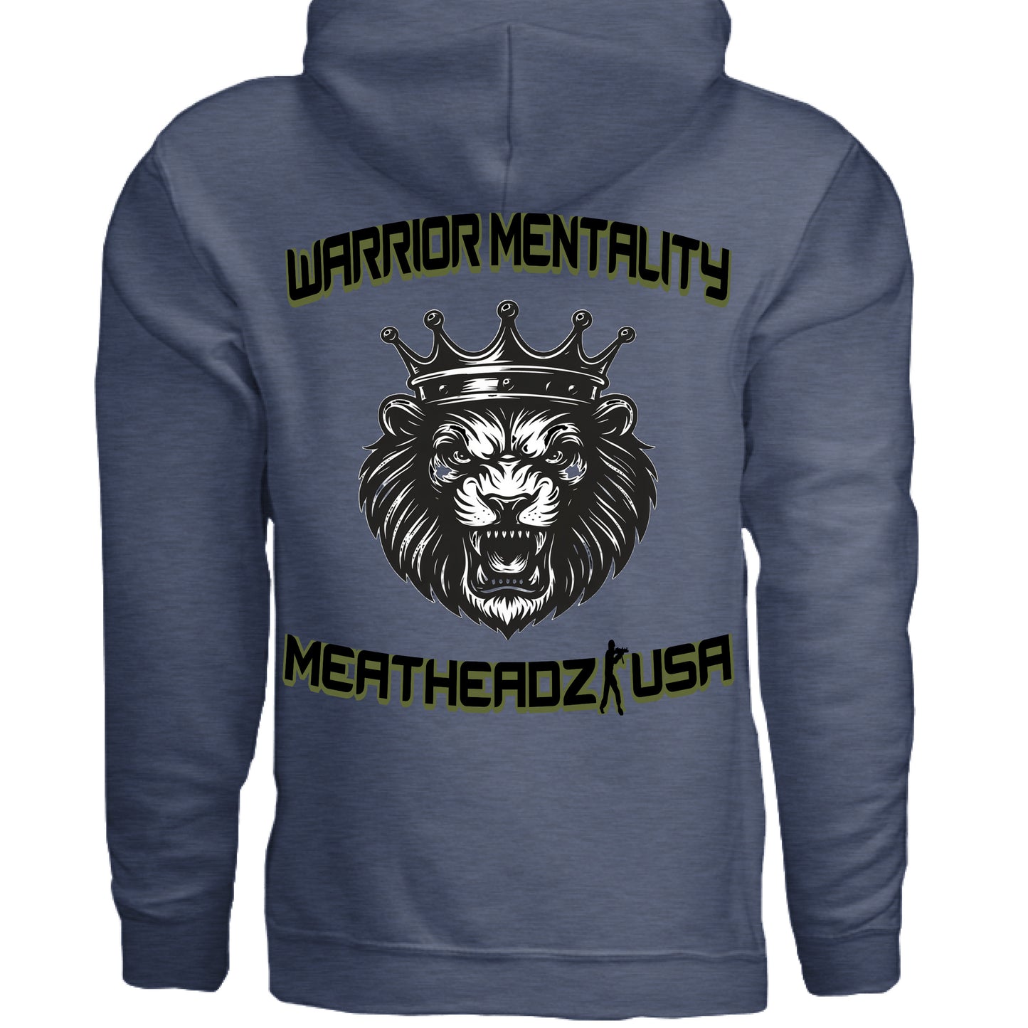 Heather Sport Dark Navy - BACK