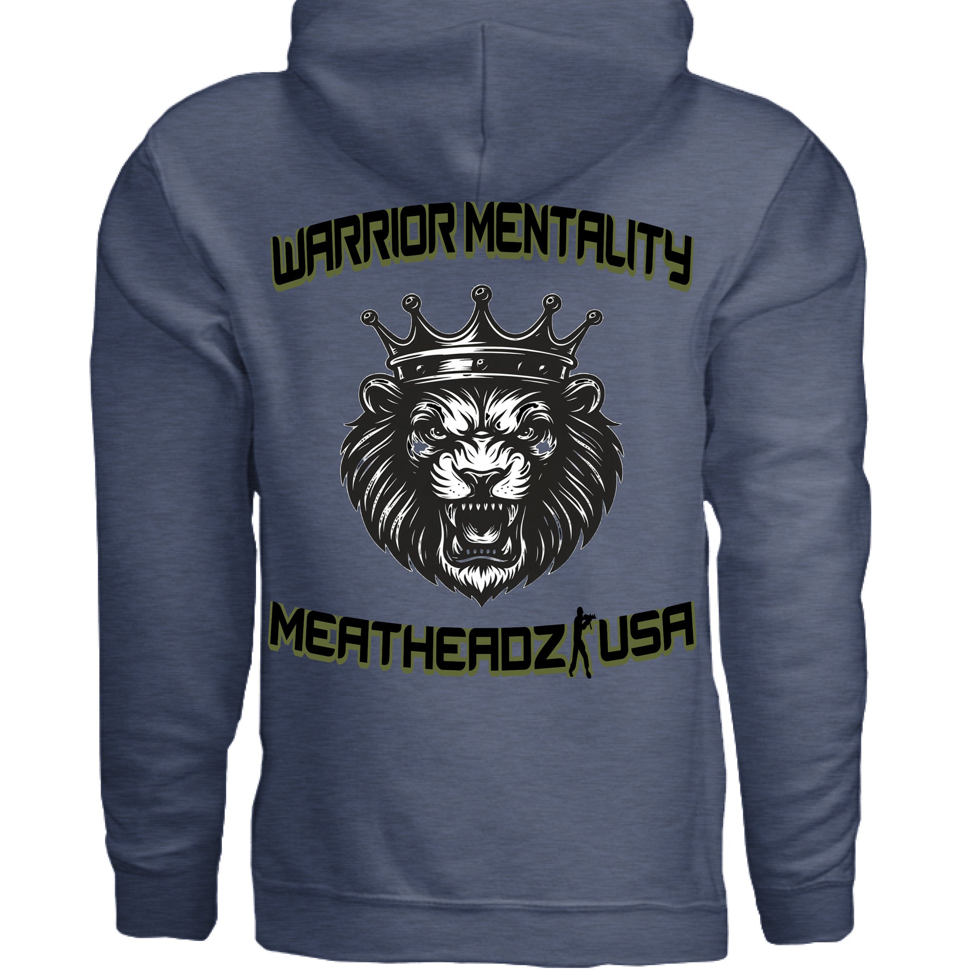 Heather Sport Dark Navy - BACK